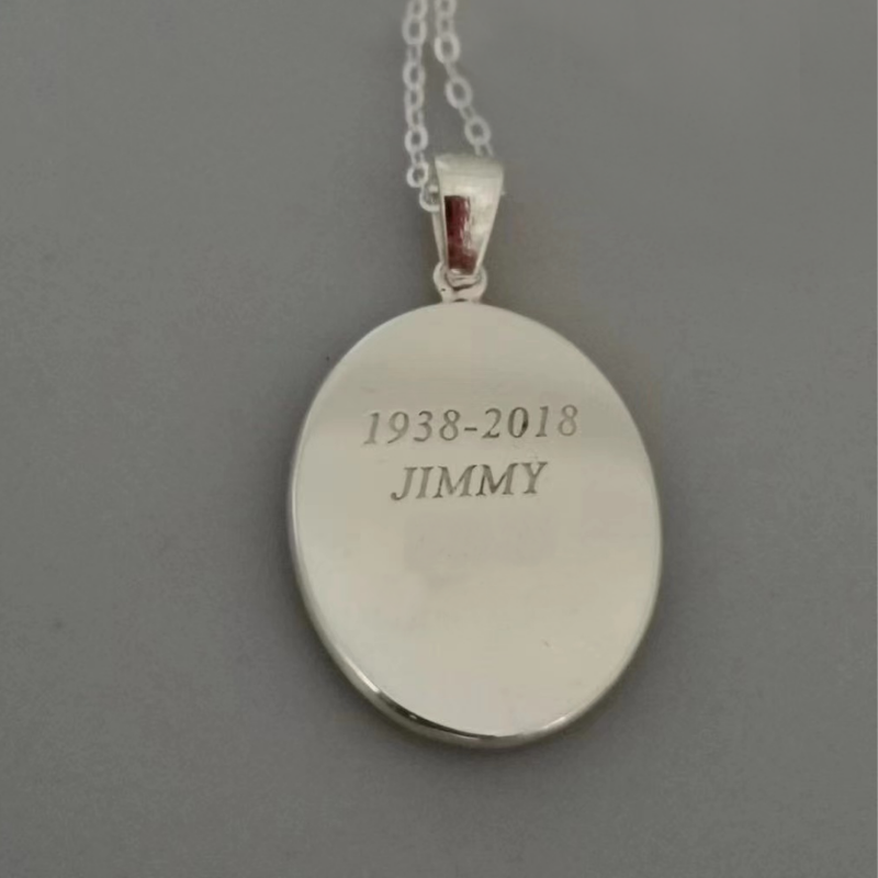 Engraved Fingerprint Necklace - Lollimix 