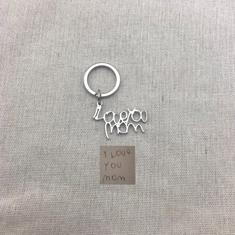 Personalized Handwriting Keychain - Lollimix 